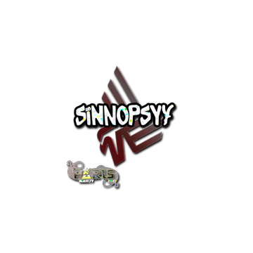 Sticker | sinnopsyy (Glitter) | Paris 2023 image 360x360