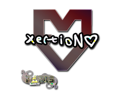 스티커 | xertioN(반짝이) | 파리 2023