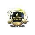 Sticker | BLAST.tv (Gold) | Paris 2023 image 120x120