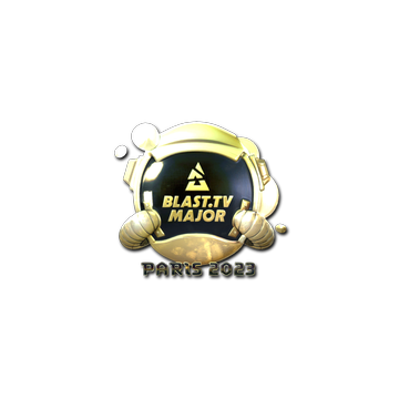Sticker | BLAST.tv (Gold) | Paris 2023 image 360x360