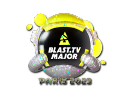 Aufkleber | BLAST.tv (Glitzer) | Paris 2023