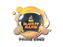 Стикер | BLAST.tv (холограмен) | Paris 2023