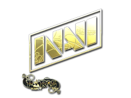 Aufkleber | Natus Vincere (Gold) | Paris 2023