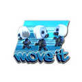 Sticker | Move It (Foil) image 120x120