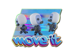 Aufkleber | Move It (Holo)