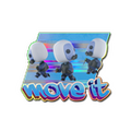 Sticker | Move It(Holo) image 120x120