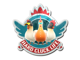 Klistremerke | Hard Cluck Life