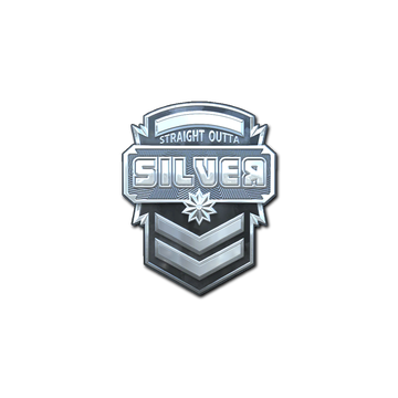Sticker | Silver (Foil) image 360x360