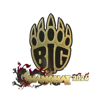 Sticker | BIG (Gold) | Shanghai 2024 image 360x360