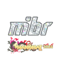 Sticker | MIBR (Glitter) | Shanghai 2024 image 120x120