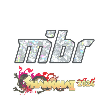 Sticker | MIBR (Glitter) | Shanghai 2024 image 360x360