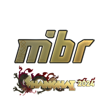 Sticker | MIBR (Gold) | Shanghai 2024 image 360x360