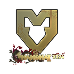 Sticker | MOUZ (Gold) | Shanghai 2024