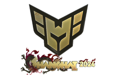 Sticker | HEROIC (Gold) | Shanghai 2024