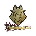 Sticker | G2 Esports (Gold) | Shanghai 2024 image 120x120