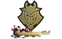 Sticker | G2 Esports (Gold) | Shanghai 2024