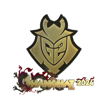 Sticker | G2 Esports (Gold) | Shanghai 2024 image 360x360