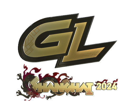 Autocolante | GamerLegion (Gold) | Shanghai 2024