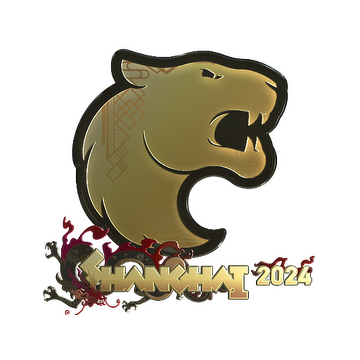 Sticker | FURIA (Gold) | Shanghai 2024 image 360x360