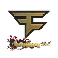 Sticker | FaZe Clan (Gold) | Shanghai 2024 image 120x120