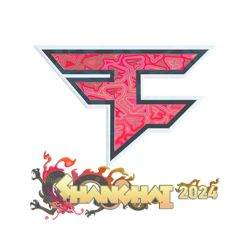 Sticker | FaZe Clan (Holo) | Shanghai 2024 image 360x360