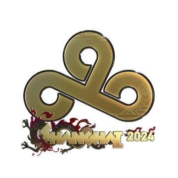 Sticker | Cloud9 (Gold) | Shanghai 2024 image 360x360