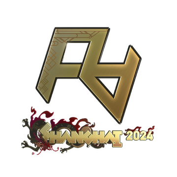 Sticker | Rare Atom (Gold) | Shanghai 2024 image 360x360