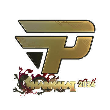 Sticker | paiN Gaming (Gold) | Shanghai 2024 image 360x360