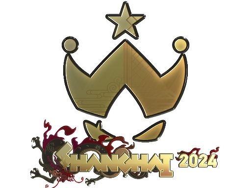 Klistermärke | Wildcard (Gold) | Shanghai 2024