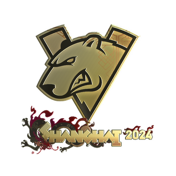 Sticker | Virtus.pro (Gold) | Shanghai 2024 image 360x360