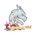 Sticker | Team Spirit (Glitter) | Shanghai 2024 image 120x120