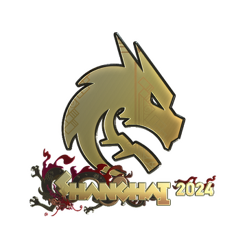 Sticker | Team Spirit (Gold) | Shanghai 2024 image 360x360