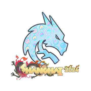 Sticker | Team Spirit (Holo) | Shanghai 2024 image 360x360