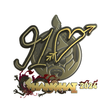 Sticker | 910 (Gold) | Shanghai 2024 image 360x360