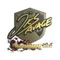 Sticker | jks (Gold) | Shanghai 2024 image 120x120