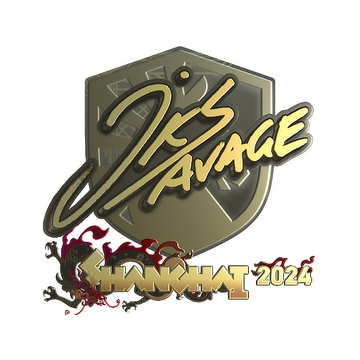 Sticker | jks (Gold) | Shanghai 2024 image 360x360