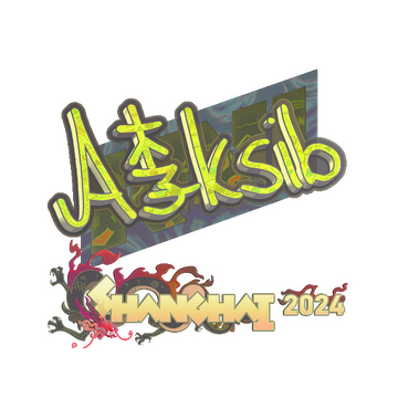 Sticker | Aleksib (Holo) | Shanghai 2024 image 360x360