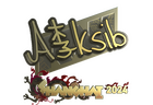 Sticker | Aleksib (Gold) | Shanghai 2024