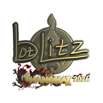 Sticker | bLitz (Gold) | Shanghai 2024 image 360x360