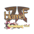 Sticker | blameF (Holo) | Shanghai 2024 image 120x120