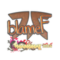 Sticker | blameF (Glitter) | Shanghai 2024 image 120x120