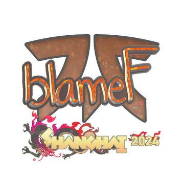 Sticker | blameF (Glitter) | Shanghai 2024 image 360x360