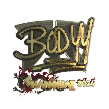 Sticker | bodyy (Gold) | Shanghai 2024 image 360x360