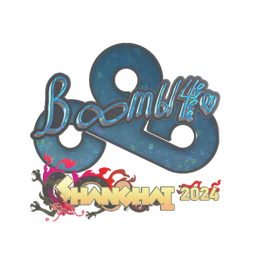 Sticker | Boombl4 (Glitter) | Shanghai 2024 image 360x360