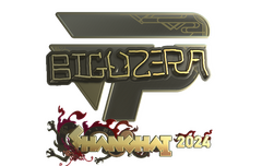 Sticker | biguzera (Gold) | Shanghai 2024