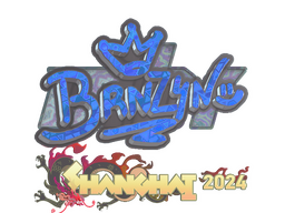 Sticker | brnz4n (Holo) | Shanghai 2024