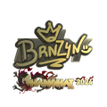 Sticker | brnz4n (Gold) | Shanghai 2024 image 120x120