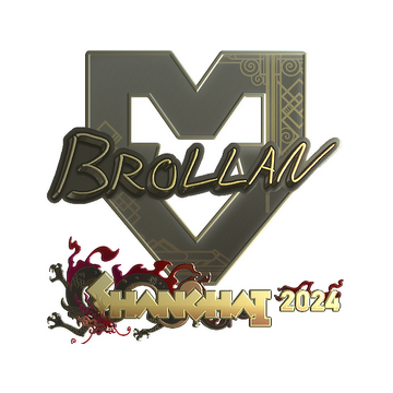 Sticker | Brollan (Gold) | Shanghai 2024 image 360x360