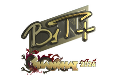 Sticker | b1t (Gold) | Shanghai 2024