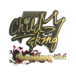 Sticker | ChildKing (Gold) | Shanghai 2024